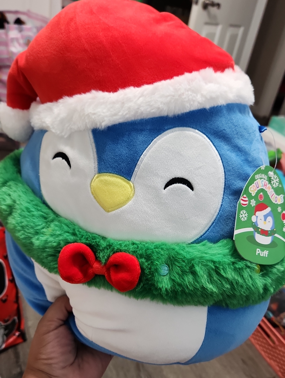 Squishmallow Holiday Penguin NWT